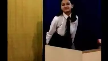 Neelam In School Uniform