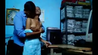 Daring Marathi office colleagues free porn MMS video