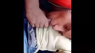 Mms scandal of Patna bhabhi enjoying outdoor oral sex