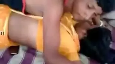 Excited Desi boy dominates helpless GF and even kisses her XXX lips