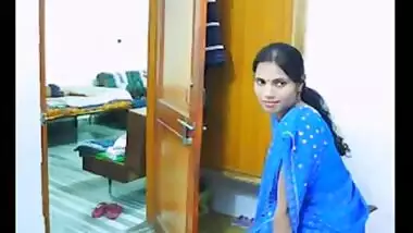 Sexy Saali in saree hot romance masti with Jija ji at home