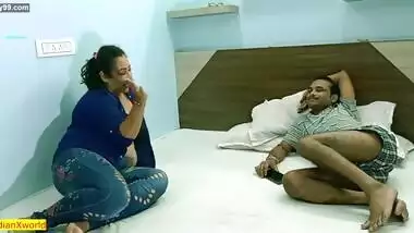 Indian husband sold his hot wife to client for Fucking one night