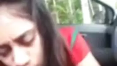 desi gf giving expert blow job to her lover in car like rand