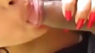 Hot Desi Girl Giving Bj