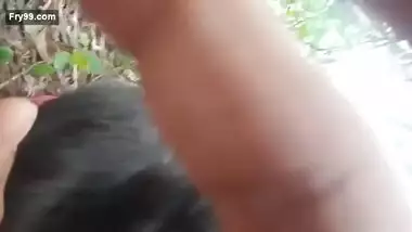 Fucking outdoor in jungle