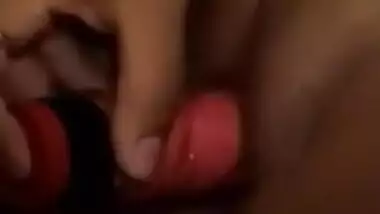 Chennai Girl Performing Hardcore Masturbation With A Dildo