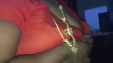 Busty Tamil Aunty Removing Blouse