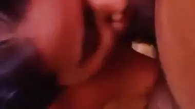 Hot Desi chick sucking dick of her teammate on cam