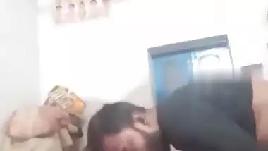 Devar bangs his Bhabhi on her birthday in a local sex video