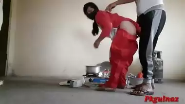 Indian Girl Cooking In Kitchen And Fucked By Stepbrother