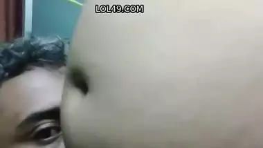 Firm boobs desi wife blowjob to husband thick dick