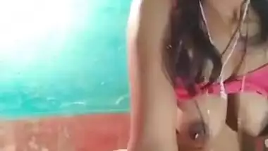 Desi village wife enjoys riding dick on cam