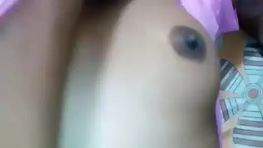 Bengali Girl Fondling Boobs And Enjoying Fuck