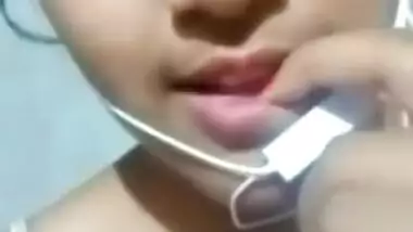 Cute Desi Girl Showing On Video Call