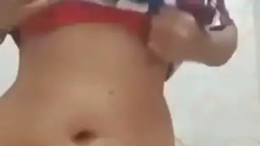Horny Bangladeshi Desi XXX girl fingering her both holes