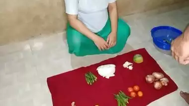 Bangla wife roleplays a vegetable vendor and fucks