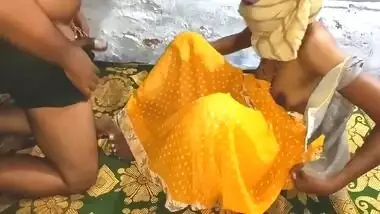 Desi Wife In Yellow Saree Fucking