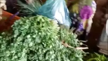 Sexy Indian Vegetable Vendor Spy