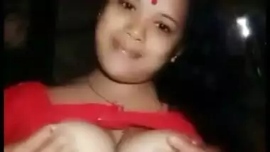 Assamese wife showing her big boobs on cam