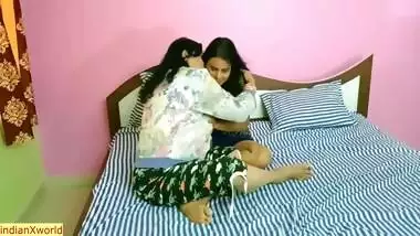 Desi Bhabhi And Her Stepsister Hot Threesome Sex With Unknown Tourist