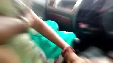 First Time Stepsister Blows Brother’s Dick In Running Car