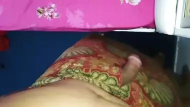 cum on mother in law''s lungi again