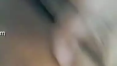 Exclusive- Horny Desi Bhabhi Pressing Her Big Boobs And Pussy Fingering