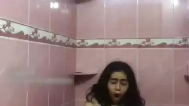 Bathroom naked viral video of cute desi girl sex