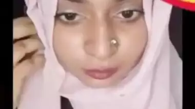 Sexy Bangladeshi Hijab girl showing pussy