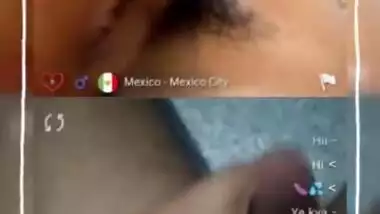 Mexico guy jerking with Indian on VC