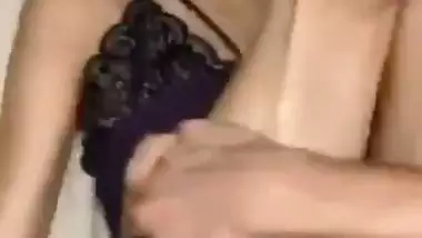 Cute girl fucking hard boyfriend