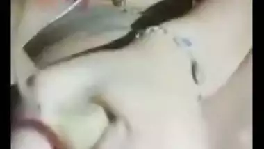 Video call sex masturbating creamy pussy viral GF