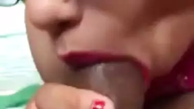 Very hot girl sucking cock