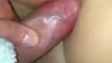 Closeup anal