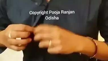 Pressing pooja boobs