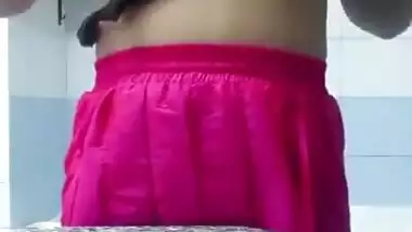 indian girl flashing her assets