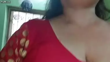 Indian Bhabhi has sex with stepbrother showing boobs