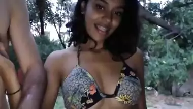 Indian Chick Exposing Her Assets With Boyfriend