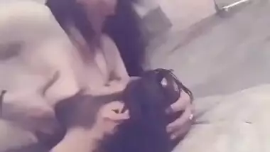 Young Pakistani couple boob sucking sex video