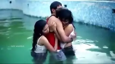 Pune business man outdoor threesome sex