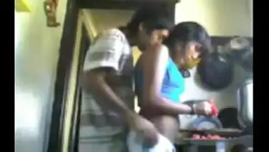 Live in relationship couple Early Morning Sex In the Kitchen