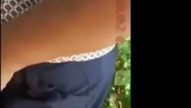 Booty Wife Outdoor Quick Doggy # බීඩි අක්ක එක්ක කැලේ පැන්න - Sri Lankan