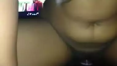 desi- busty indian gf riding cock