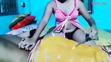 Indian Hot Wife enjoying Her Cockold Husband's Dick