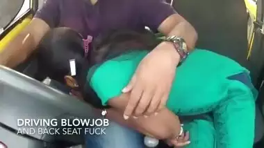 Hot Bhabhi Richa Sucking Dick Of Lover In Driver Seat