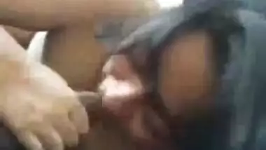 Sexy Desi girl sucking dick of her boyfriend at home