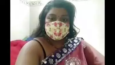 Big boobs bhabi live on can with saree