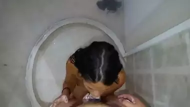 Teen Sucking Cock With Soap And Much Foam Before Getting Fucked Under The Shower