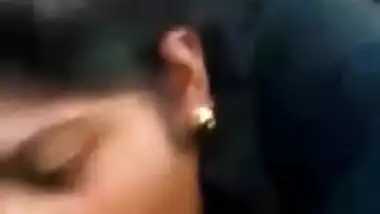 Blow Job by Tamil girl in Car