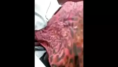 Slutty Hijabi sucks Dick in the Car